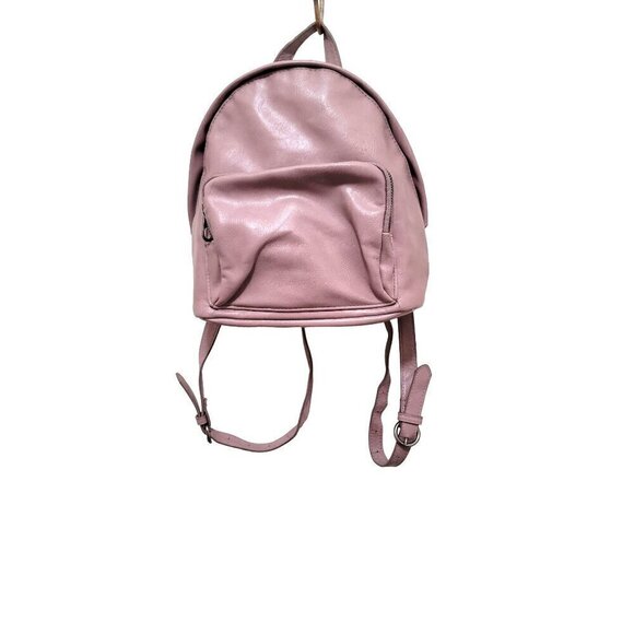 Universal Thread Mauve Backpack Faux Leather Adjustable Straps Multiple Compartm - Picture 1 of 10
